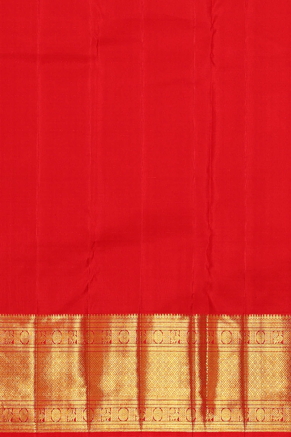 Image of Kanchipattu Red Brocade Saree